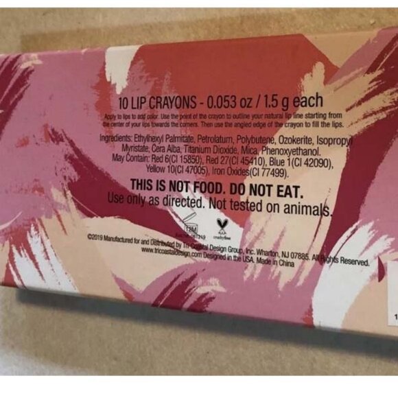 Kiss and Make Up 10 Piece Lip Crayon Collection - Picture 5 of 5